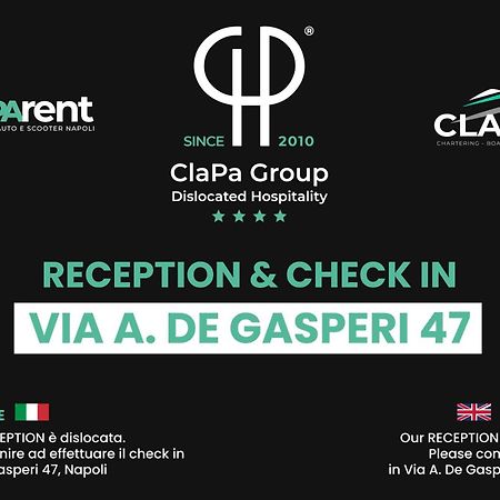 Pc Boutique H, Sea View By Clapa Group Hotell Napoli Eksteriør bilde
